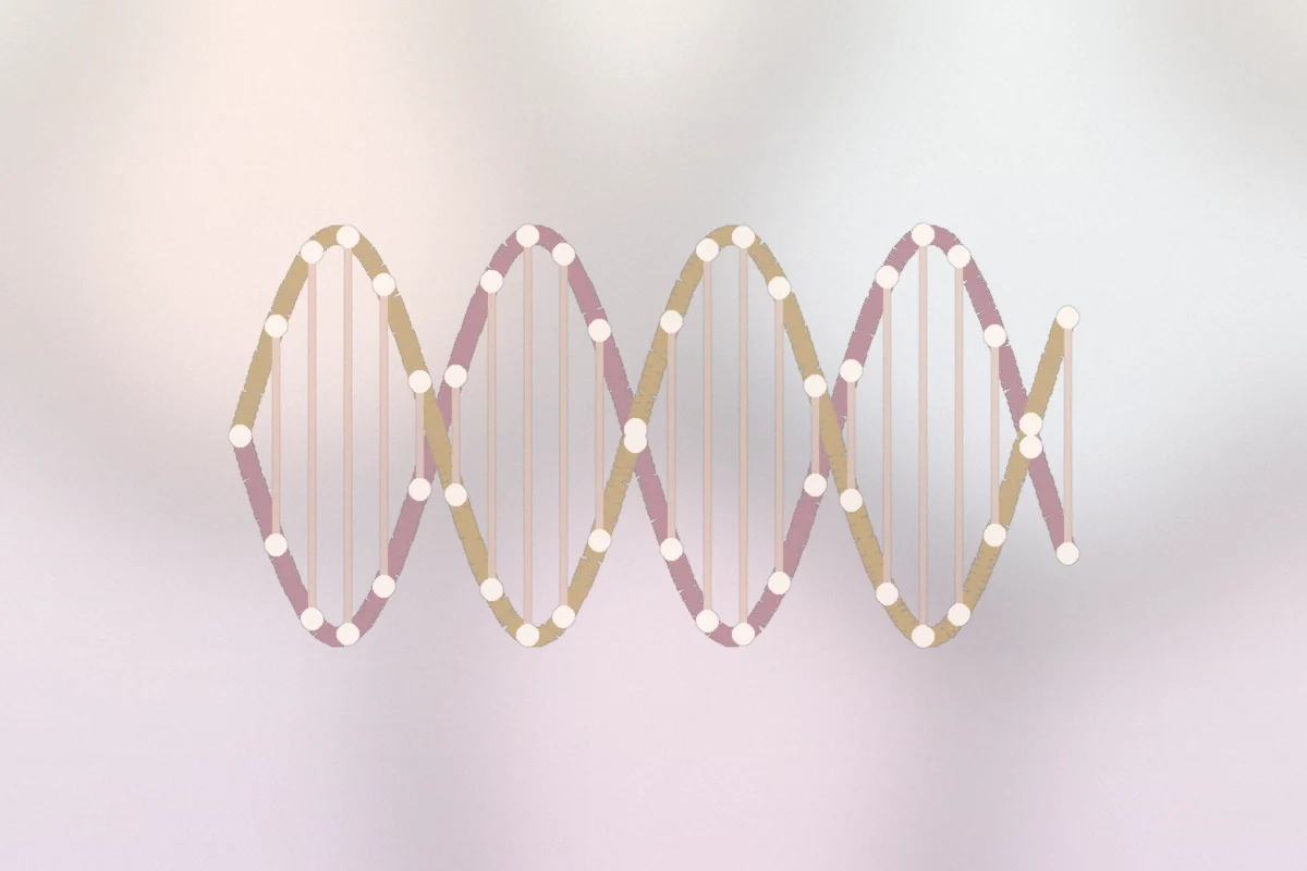 ThetaHealing DNA Básico — representação suave de cadeias de DNA