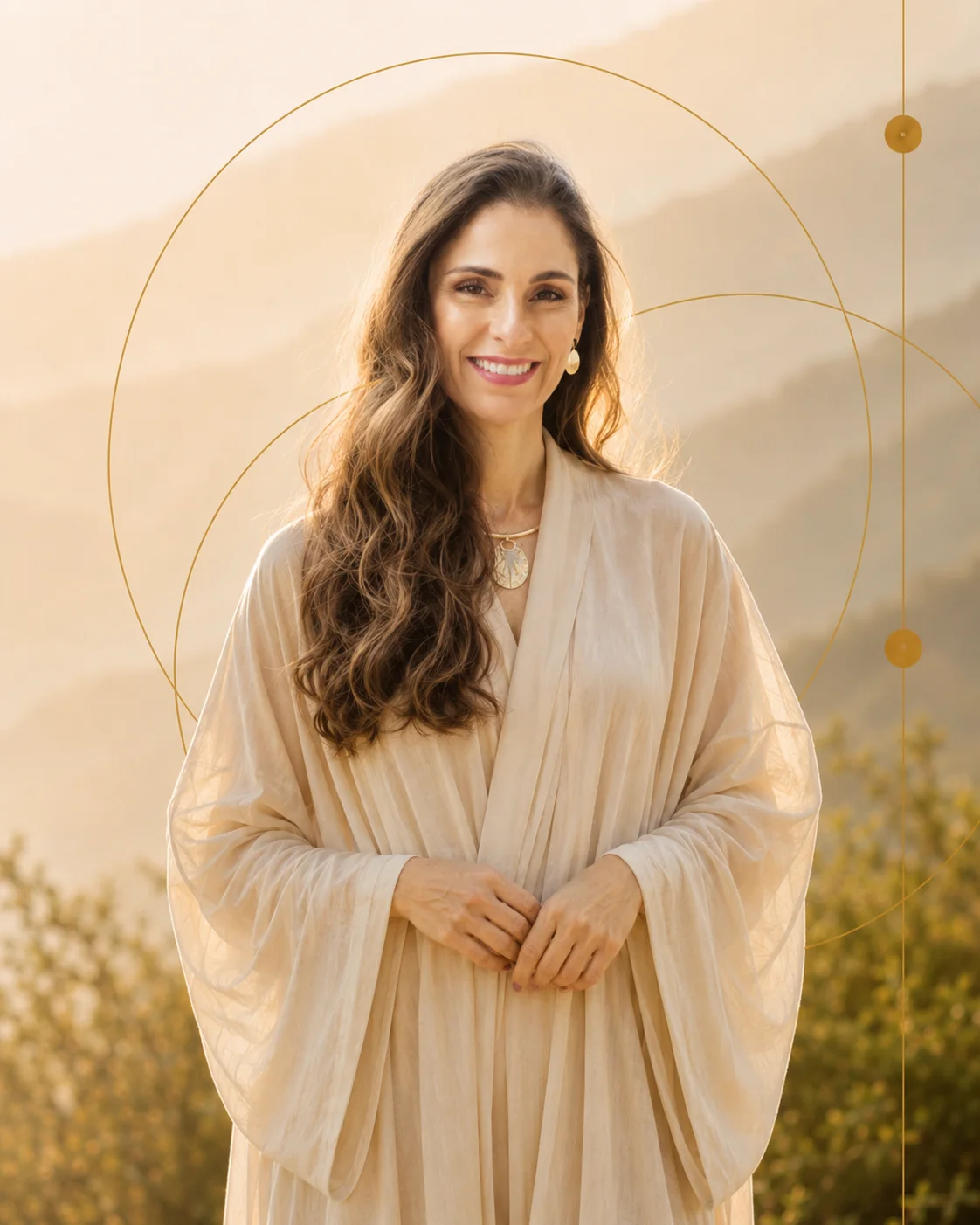 Retrato de Paloma Varejão, terapeuta, Mestra e facilitadora da Academia do Sagrado